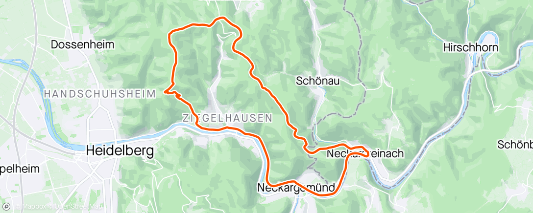 Map of the activity, E-Mountainbike-Fahrt am Nachmittag