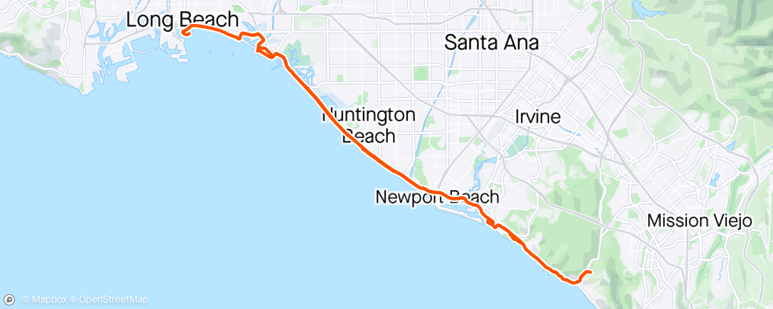 Map of the activity, Laguna to the LBC