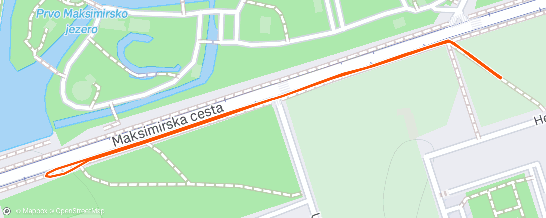 Map of the activity, Morning Ride