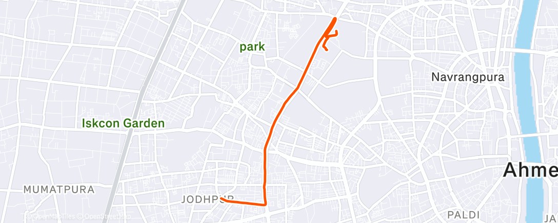 Карта физической активности (to the track)