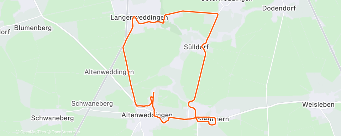 Map of the activity, Laufen (Outdoor)