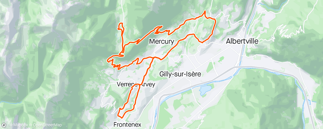Map of the activity, Tamié ☀️ plaisir