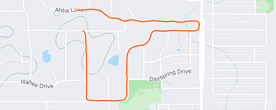 Map of the activity, Run while Jair Bikes 👌🏼