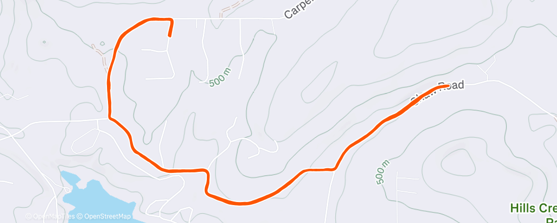 Map of the activity, I Break In Half