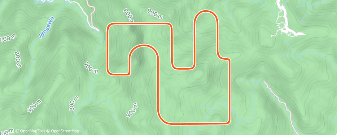 Map of the activity, MyWhoosh - Kaido Circuit