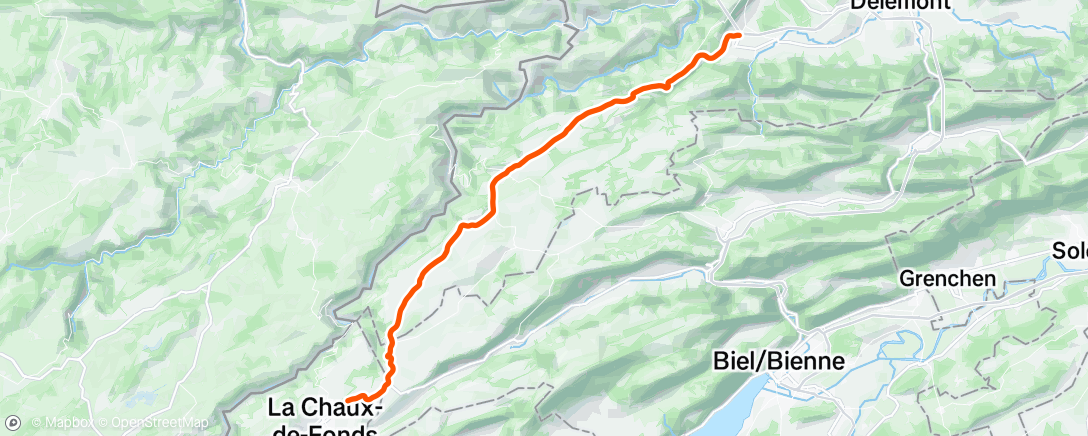 Карта физической активности (Privilégier les grands axes : petites routes trop risquées avec ce froid 🥶)