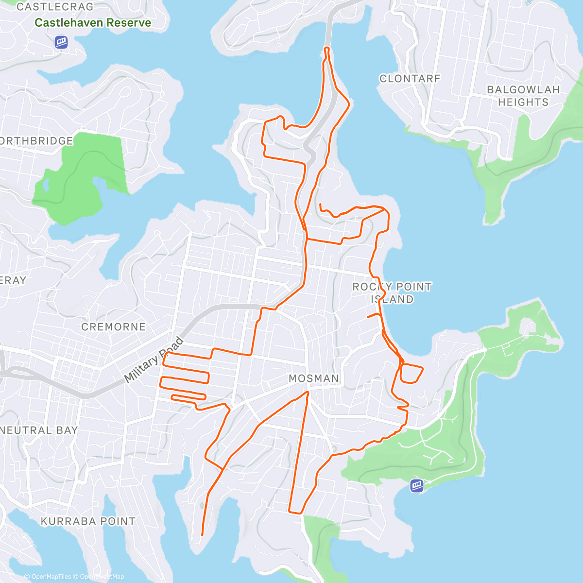 Карта физической активности (Supporting Abi on her first ever half marathon)