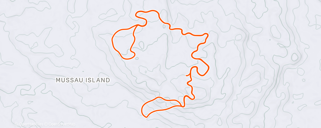 Map of the activity, TrainingPeaks Virtual - Event: Long And Flat(ish)