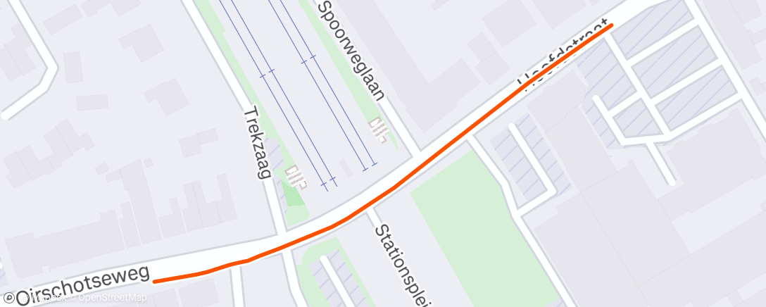Map of the activity, Nachtrit
