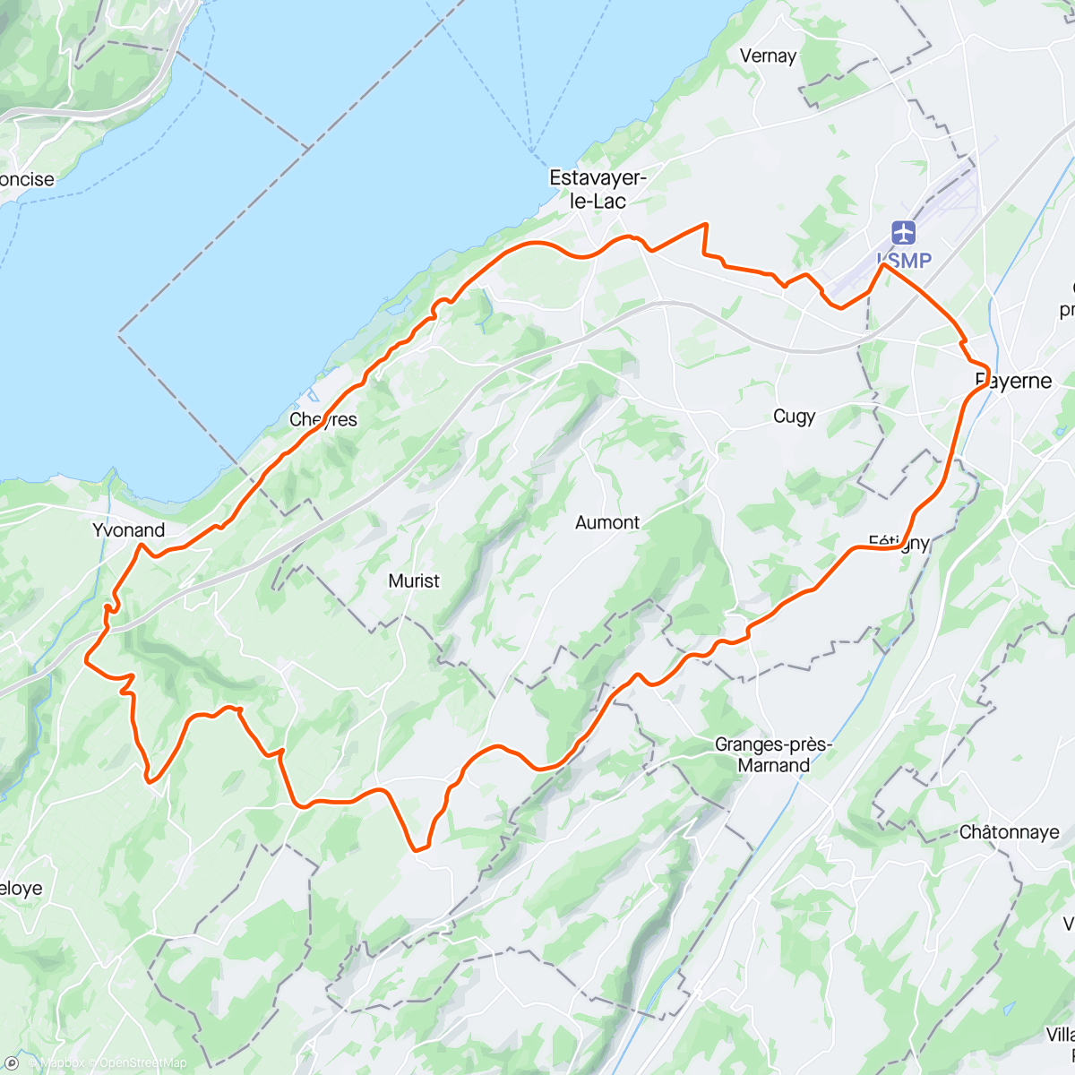 Mapa da atividade, Sortie bikeworld