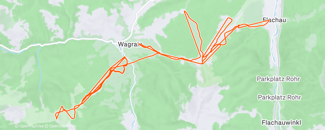 Map of the activity, Tijd voor apres-ski
