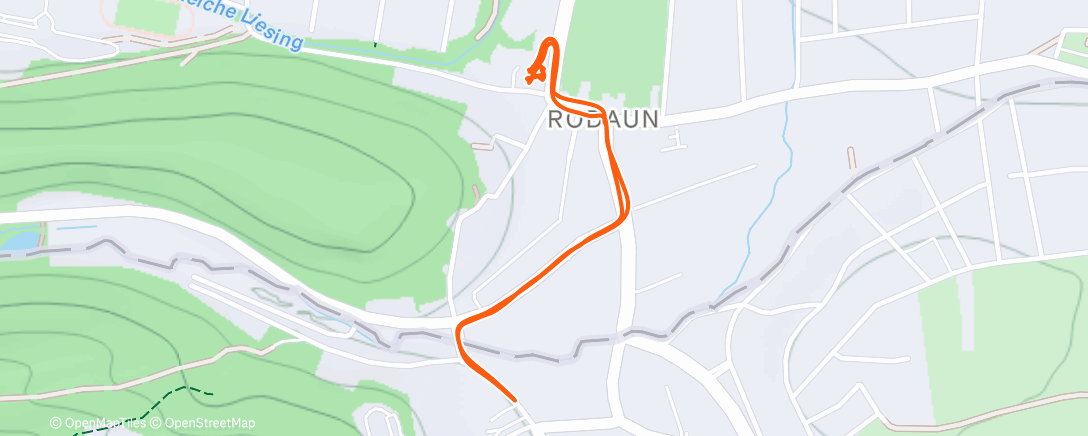 Карта физической активности (Lunch Ride)