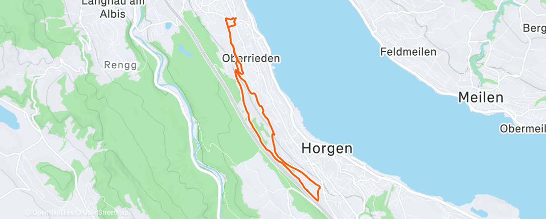 Map of the activity, Advents Läufle 💞