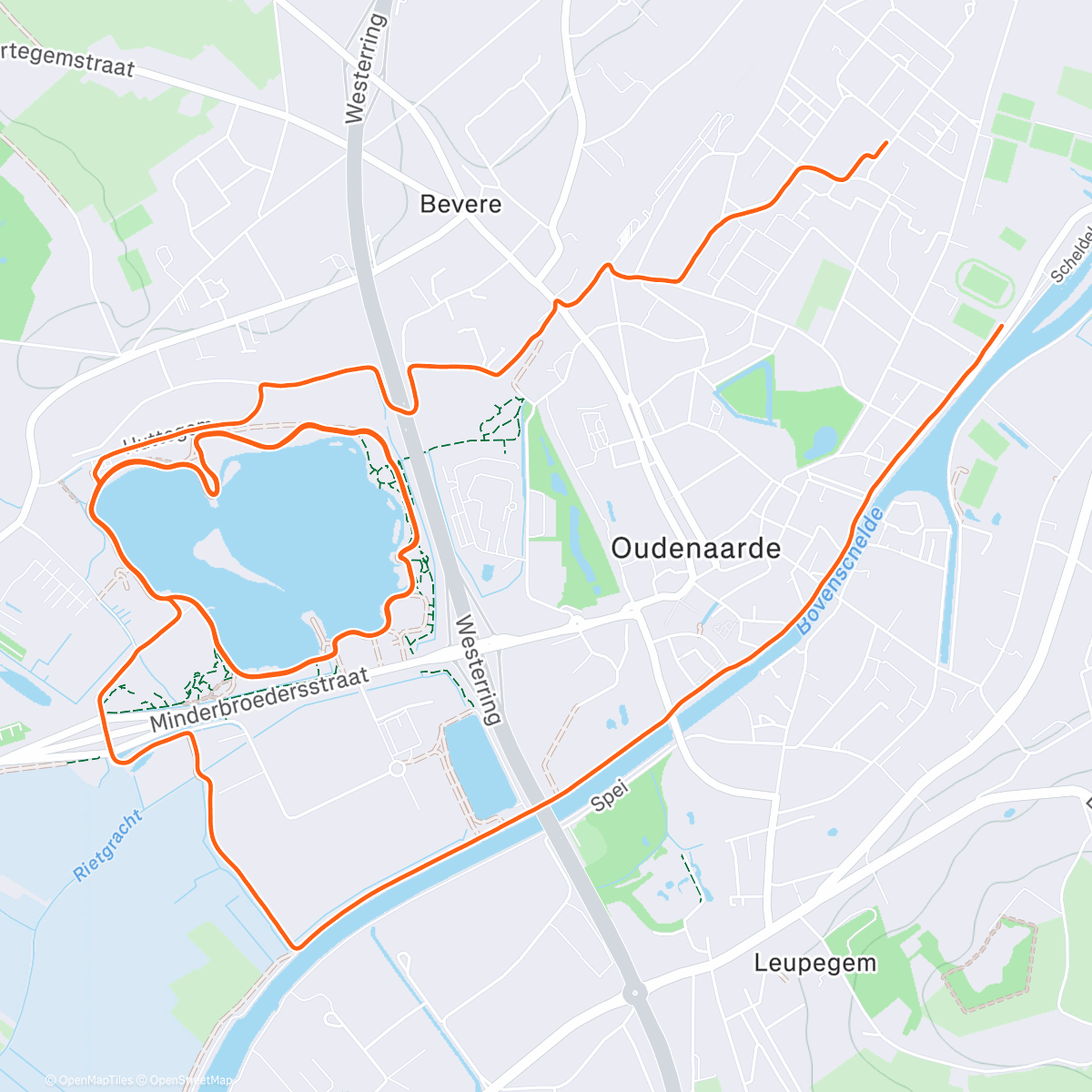 Map of the activity, PDL