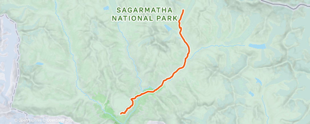 活动地图，Day 9 - Everest Basecamp Trek, Muslim Hikers  🏔🇳🇵