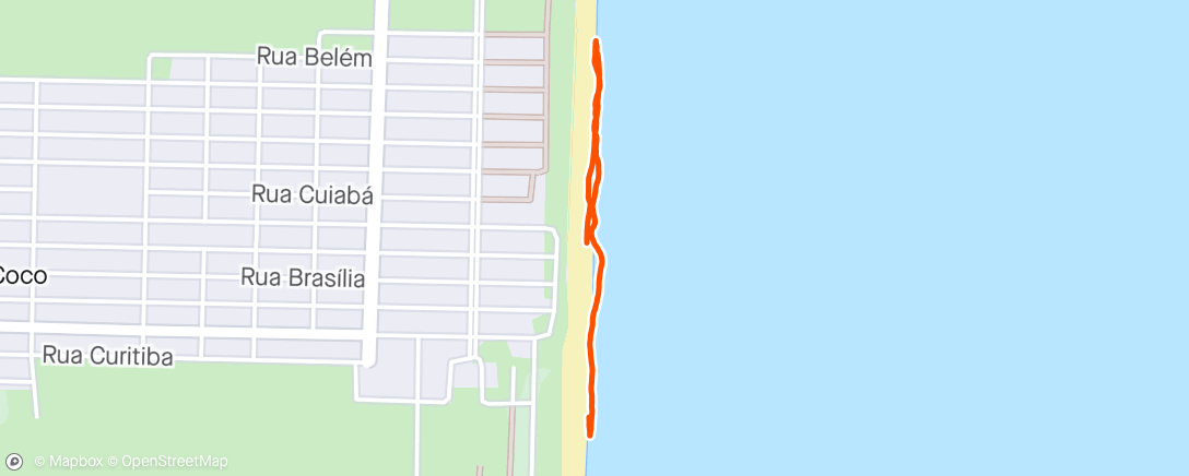Карта физической активности (Caminhada matinal)