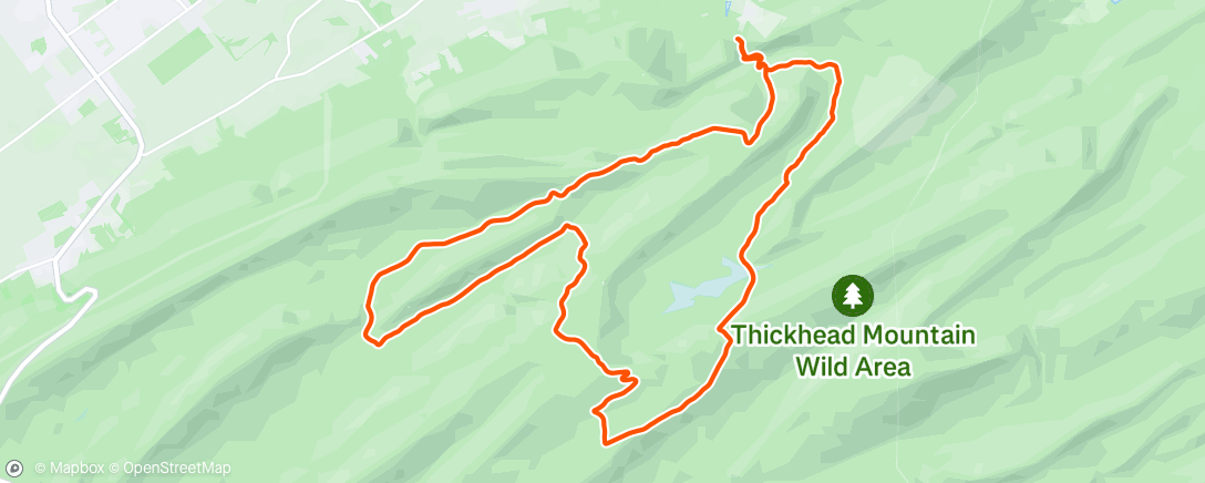 Map of the activity, Rothrock hybrid