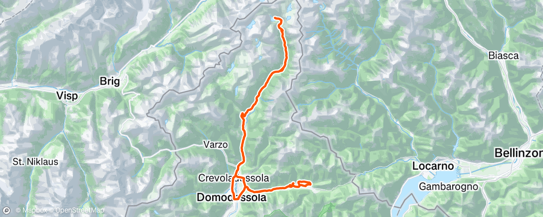 Map of the activity, Riale 🏞
