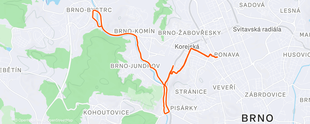 Map of the activity, Lechtání AP1