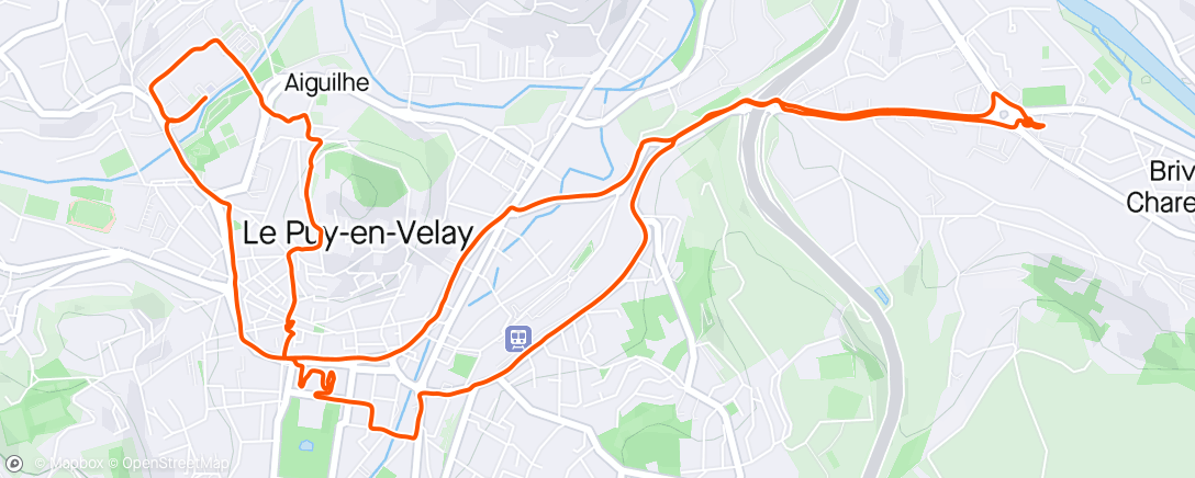 Map of the activity, Petite virée au Puy en Velay :)