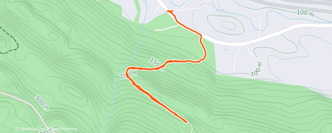 Mapa de la actividad (Afternoon Walk)