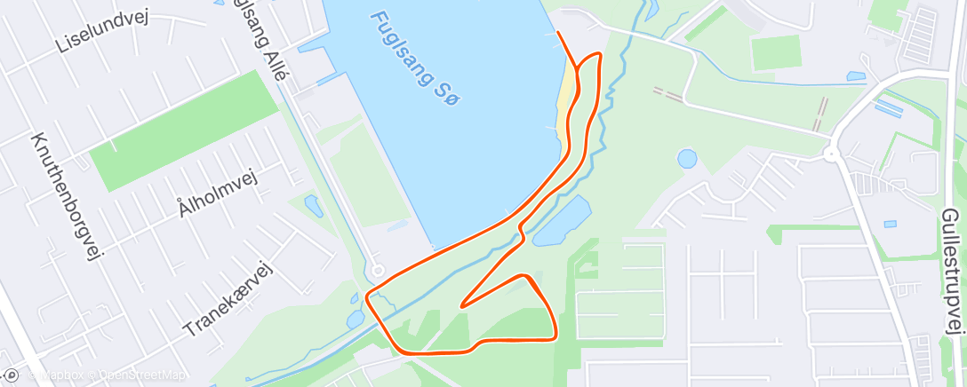 Mapa de la actividad (Morning Run)