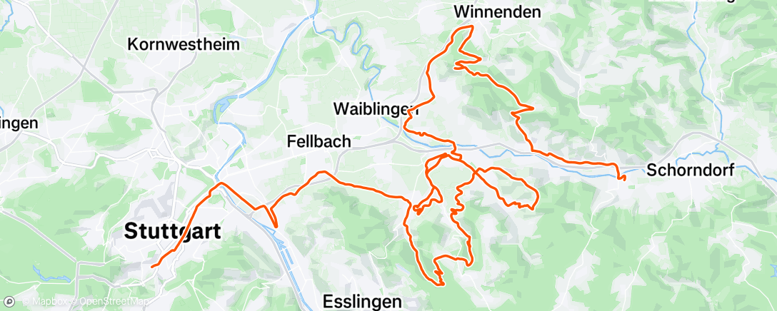 Map of the activity, Schee wars 🚲