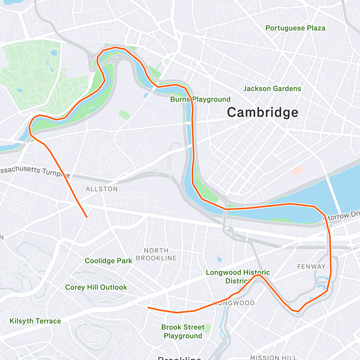 Map of the activity, Adventskalender Challenge Tag 23 #1