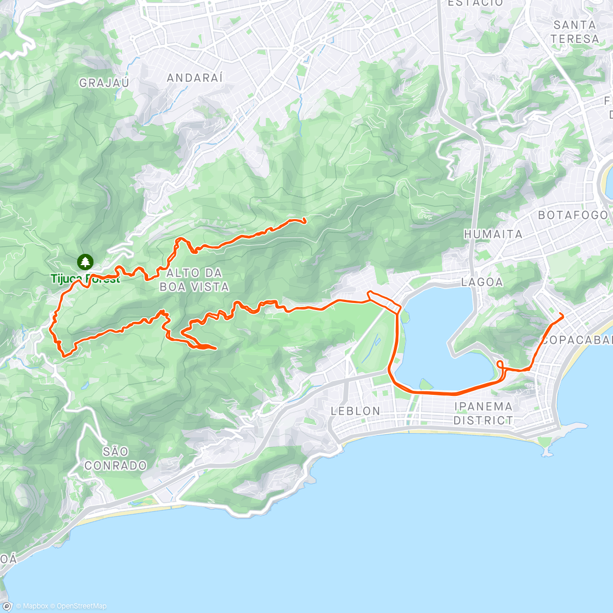 「Escalada Vista, Mesa, Bombeiros e Sumaré」活動的地圖