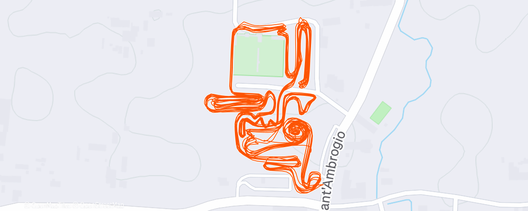 Map of the activity, Morning Ride