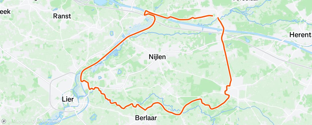 Map of the activity, Namiddagrit