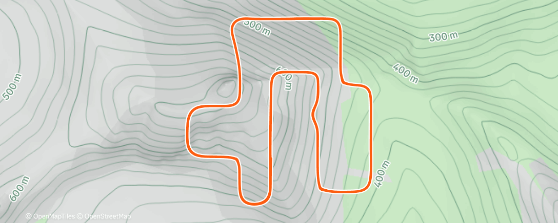 Map of the activity, Zwift - 新的鍛鍊課程 on Glasgow Crit Circuit in Scotland