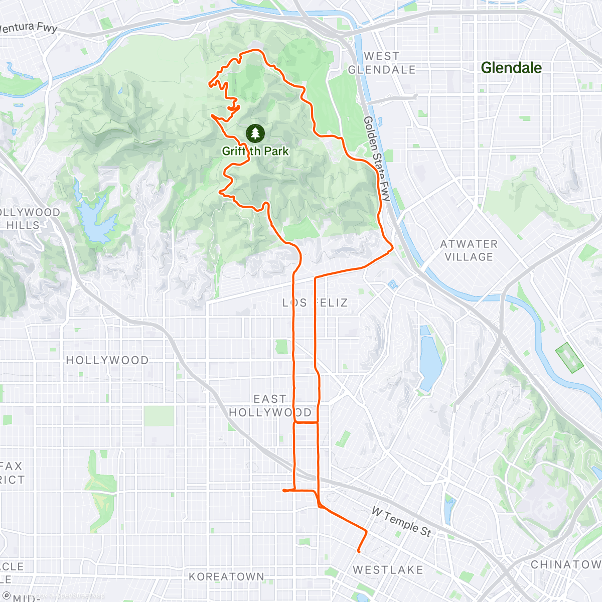 Map of the activity, GP F2S