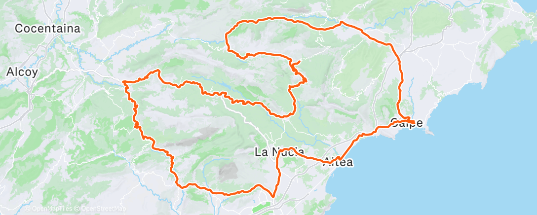 Map of the activity, December TC 🇪🇸: 15