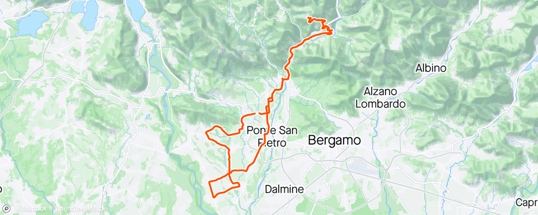 Mapa de la actividad (Sant'Antonio e un po' di piattume)