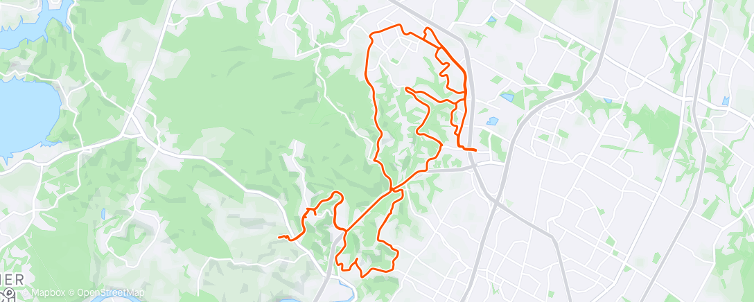 Map of the activity, TCB bonus elevation and 💯% humidity 😅💦