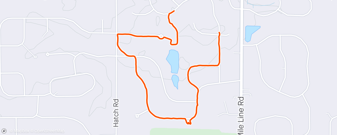 Map of the activity, Day off dog walk, with snake. One of the dogs stepped right on him and didn’t notice, royally pissing off the little guy 😀