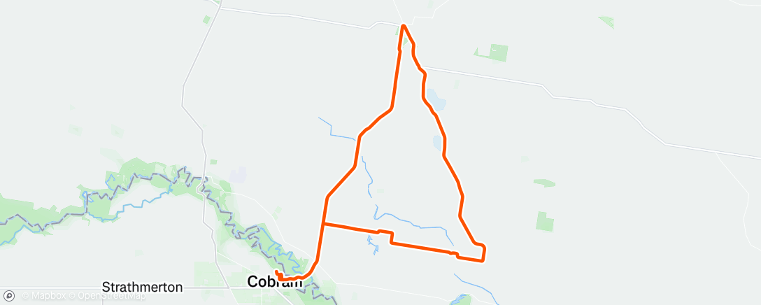 Map of the activity, Berrigan blitz