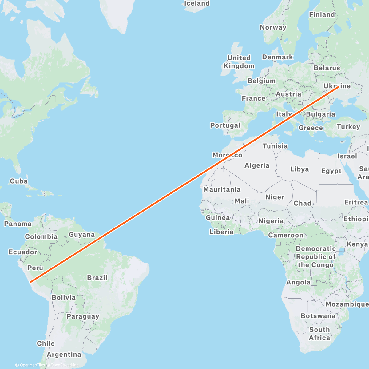 Map of the activity, Нагуляв трохи