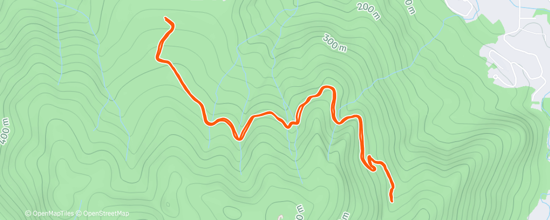 Map of the activity, easy double with miss loo 🐕
