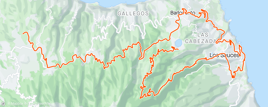 Map of the activity, Morning Ride