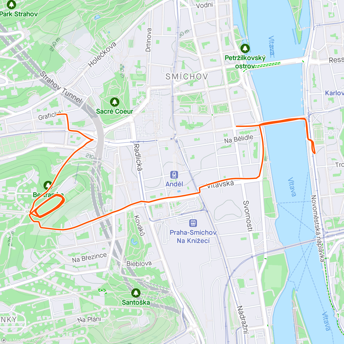 Map of the activity, Kam člověka nohy nezavedou😂