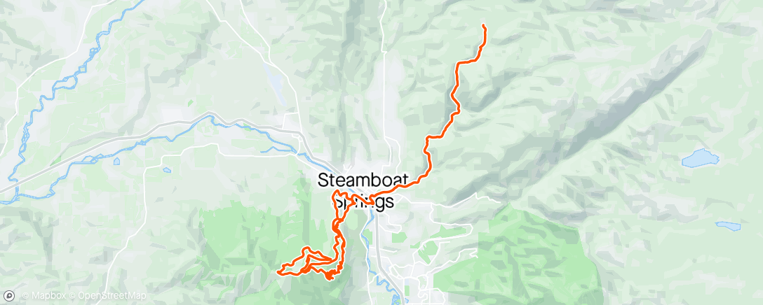 Mapa da atividade, RRR 100Mile Pacing