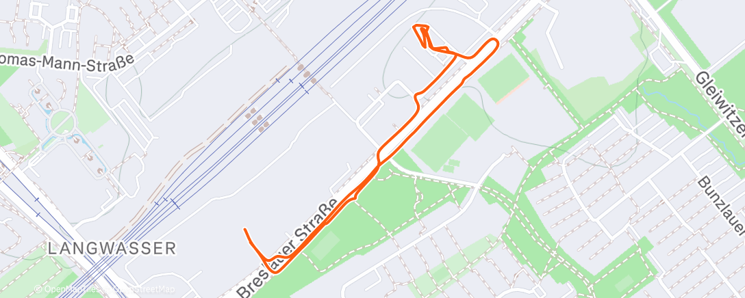 Карта физической активности (Afternoon Walk)