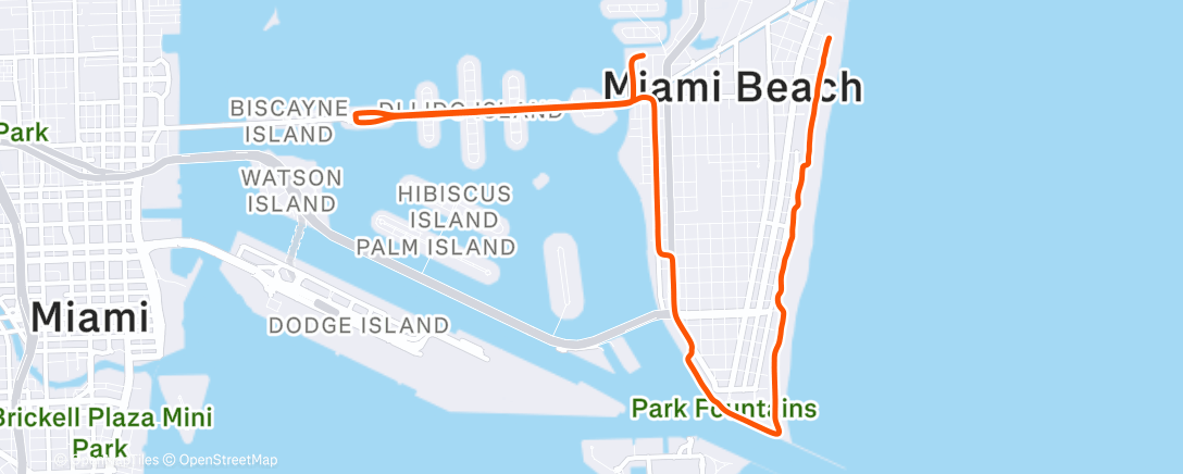 Map of the activity, Morning Ride