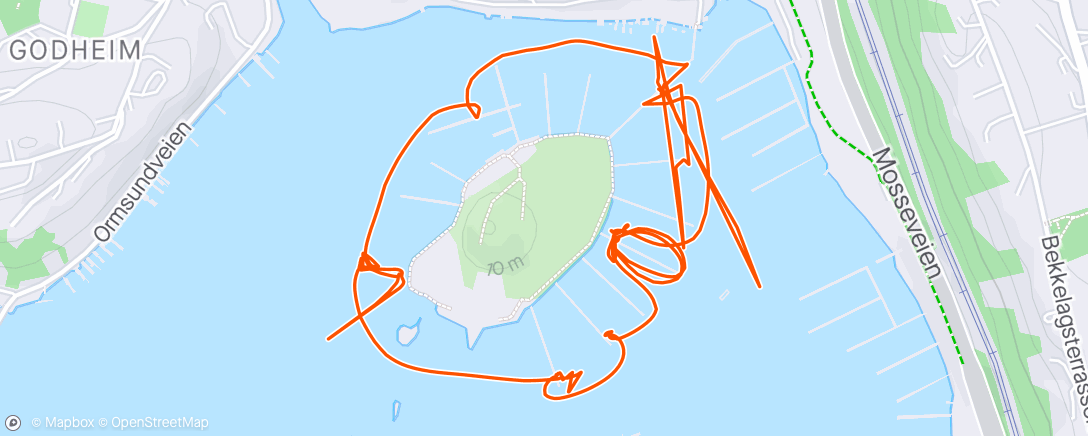 Mapa de la actividad (Paddehavet pump)