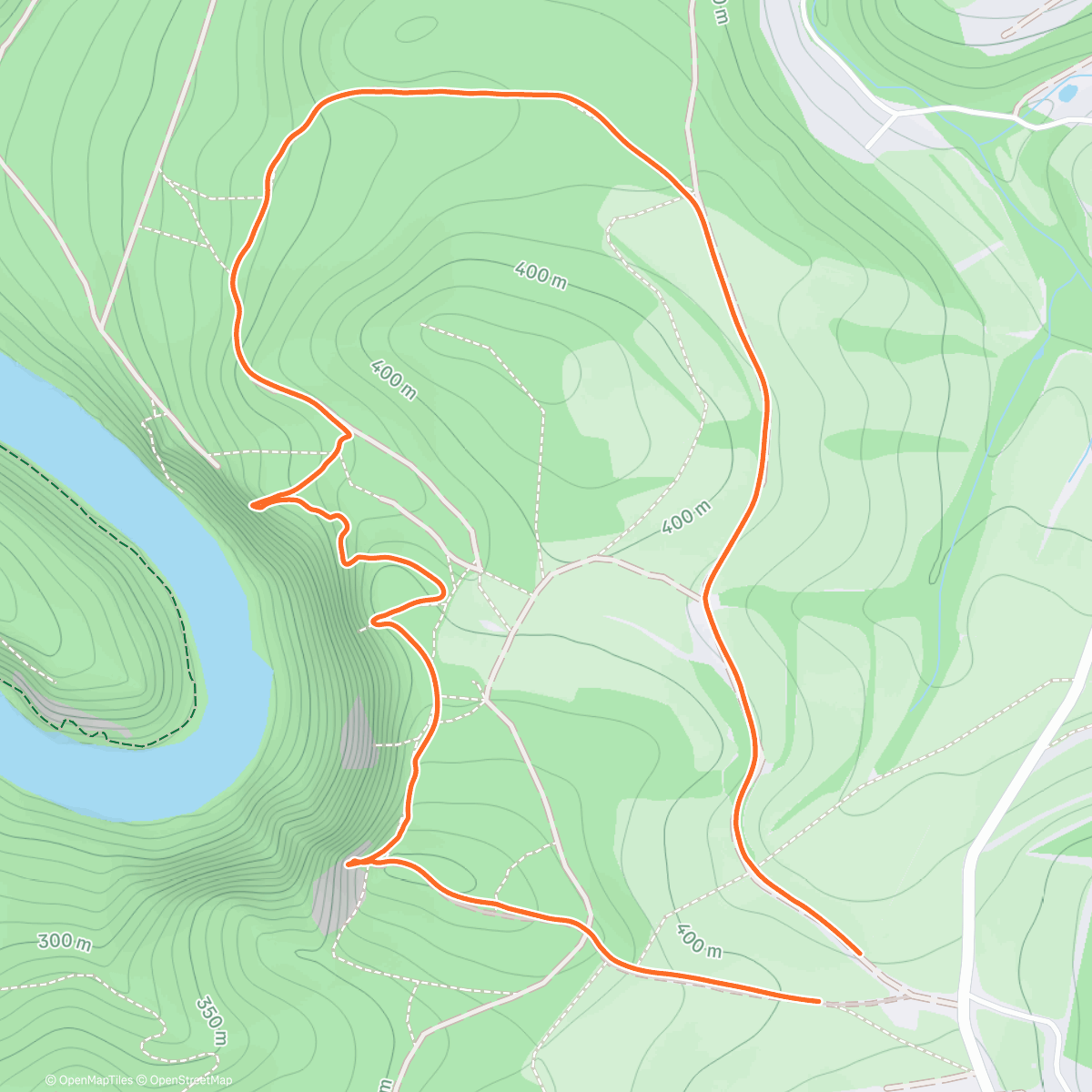 Map of the activity, Máj v prosinci