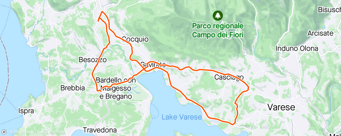 Map of the activity, Sempre a tutta 😉🤟