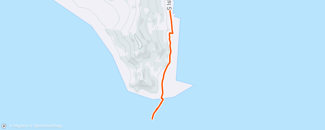 Map of the activity, South Trail Antelope Island!