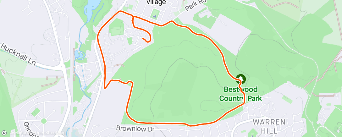 Map of the activity, Lovely and warm! Regret that hill 🙈